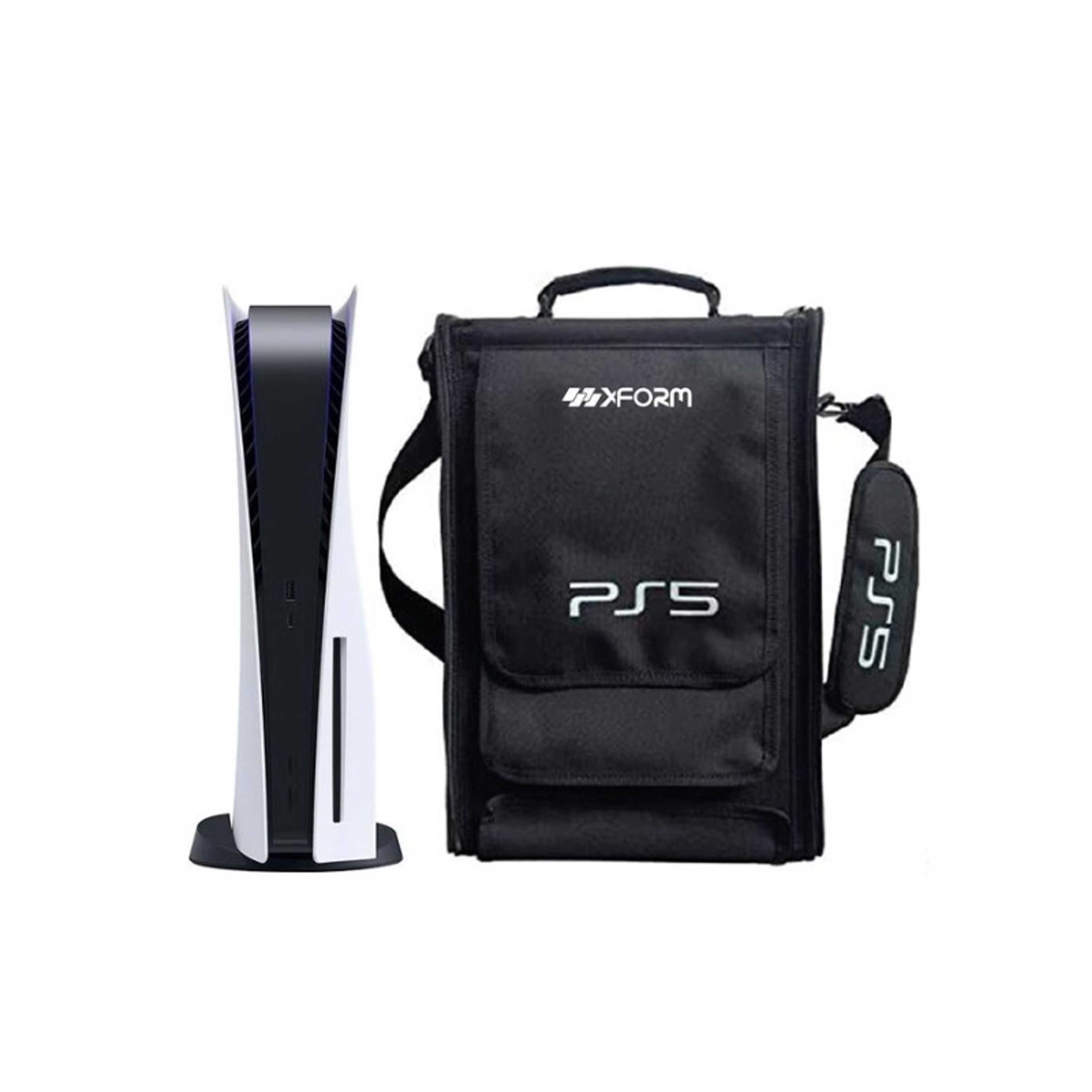 Protective Shoulder Bag for Playstation 5 Game Console Storage Bag Travel Carrying Case for PS5 Portable Zipper Pouch Shoulder Bag - Product Main Image